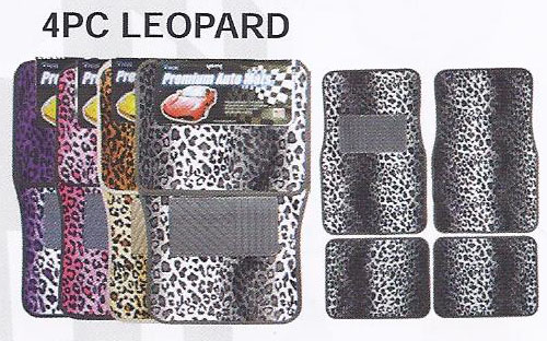 Animal Print Floor Mats Universal Fit