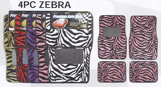 Animal Print Floor Mats Universal Fit